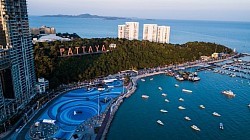 พัทยา  มุมสูง  Pattaya, high angle